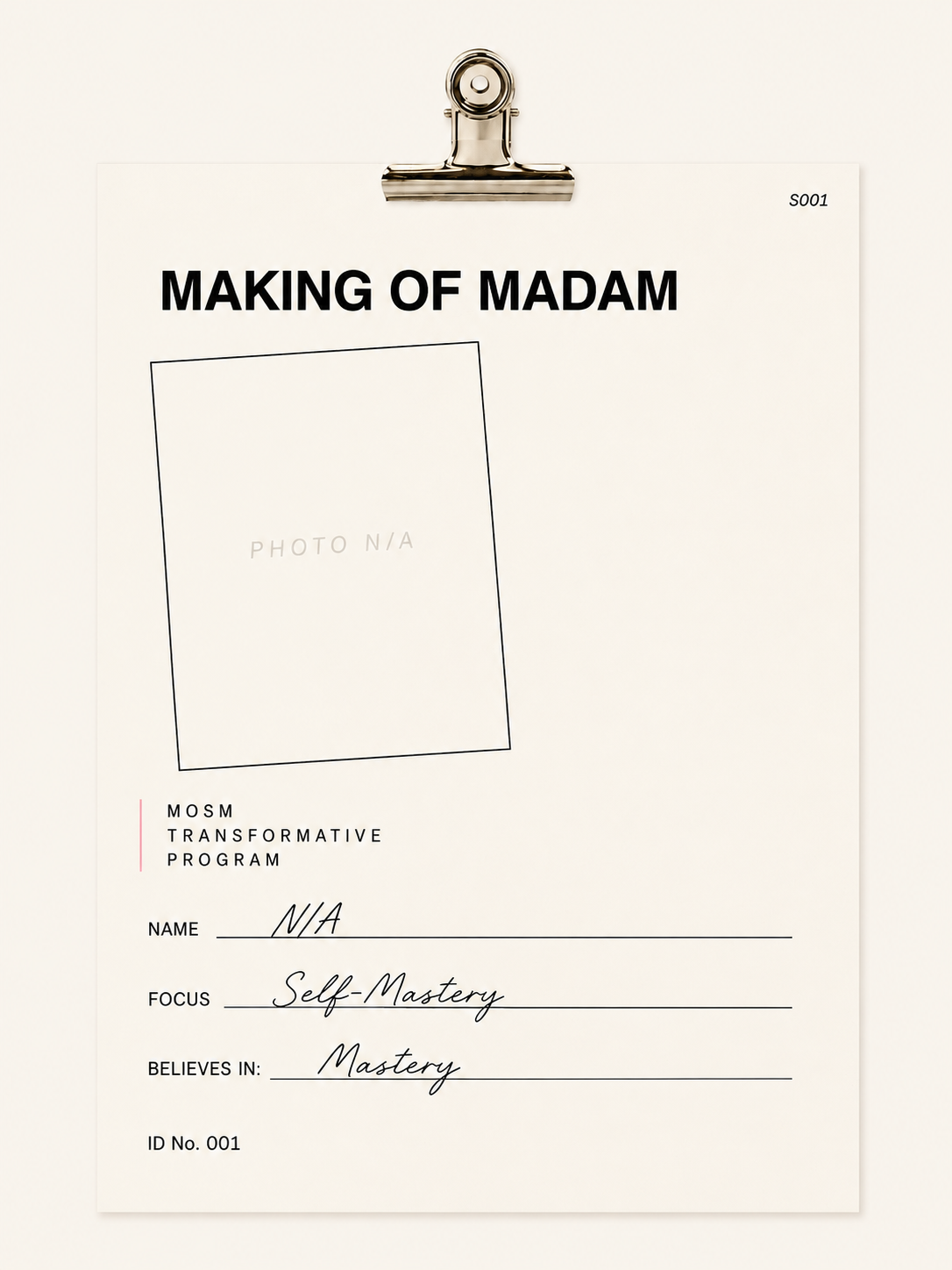 Making of Madam